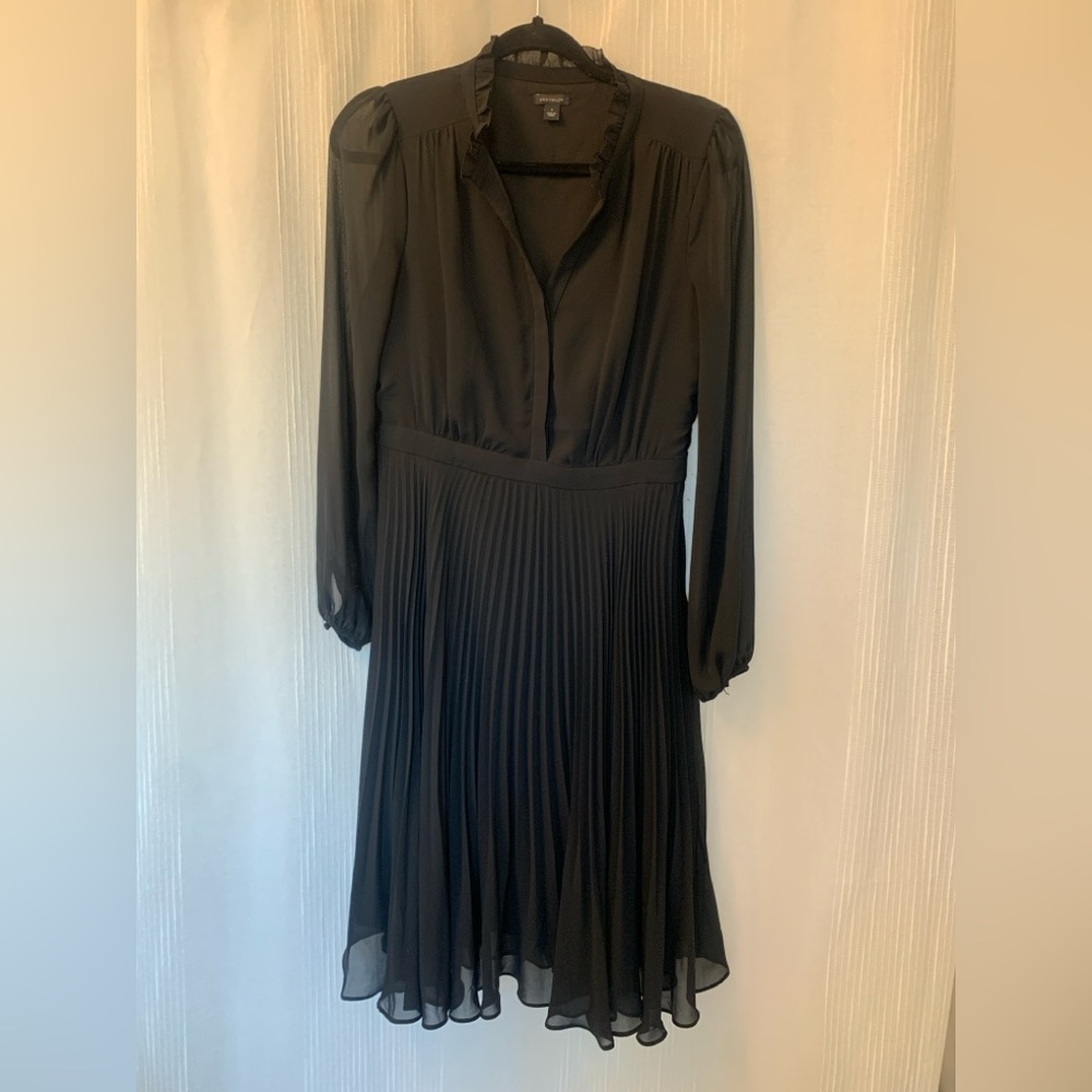 Ann Taylor Chiffon Cocktail Dress